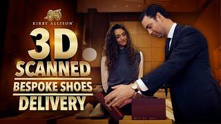 Carmina Shoemaker's 3D Bespoke Revolution | My 3D Scanned Bespoke Shoes Delivered! | Kirby Allison