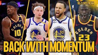 Warriors Block Out The Suns, Return Home To Face The Spurs |  95.7 The Game Live Stream