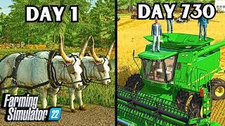 I Spent 2 Years With $0 And A Truck? | Farming Simulator 22