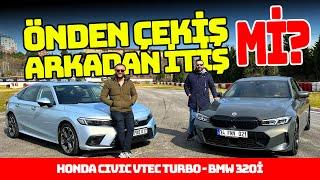 Önden çekişli mi, arkadan itişli mi? | Honda Civic VTEC Turbo - BMW 320i