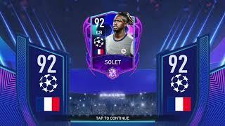 Oumar Solet pack opening | UCL | Champions League | FIFA Mobile