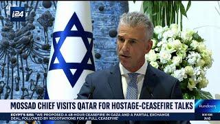 Mossad chief visits Qatar for hostage talks