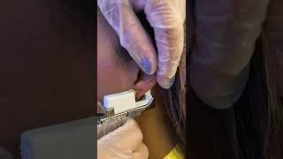 Second Lobe Ear Piercing with STUDEX® System75™ - Easy, Gentle & Hygienic!