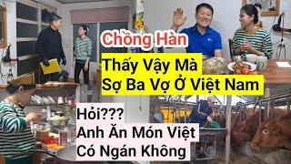 915# Chồng Hàn Thấy Vậy Mà Sợ Ba Vợ Ở Việt Nam La ,Khi Kêu Tên Vợ Trên Video