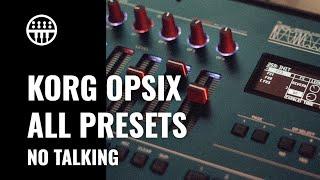 Korg Opsix - All Presets (No Talking) | Thomann