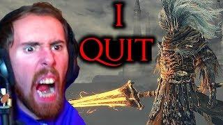 Asmongold ACTUALLY Gives Up Fighting Nameless King Dark Souls 3