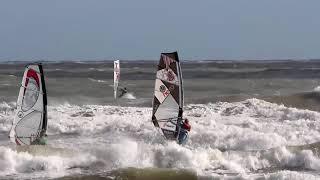 Windsurf Stunt Off Brighton Lagoon Watersports