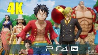 One Piece Odyssey Old Gen PS4 Pro Gameplay [4K 60FPS]