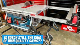 A Worth Replacement To Bosch’s 4100 Series??  ||  Bosch GTS15-10 Table Saw  ||  Full Review