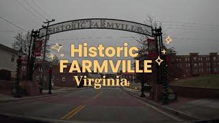 Driving the Historic Farmville, Virginia 4K #virginia #drivinglife