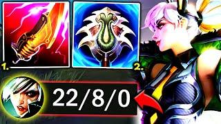 RIVEN TOP NEEDS NO TEAM TO 1V9! (FULL LETHALITY) - S14 Riven TOP Gameplay Guide