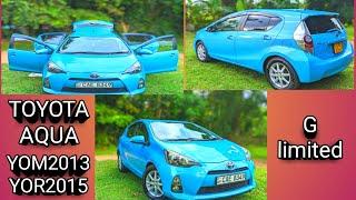 Toyota aqua| g limited| 2013/2015