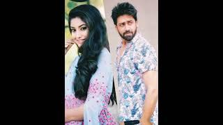 #Suriya_vennila‍️‍‍#Katrukenna veli#serial couples#En Jeevan song bgm#Theri love bgm️#
