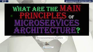 10 Microservices Design Principles | Microservices Interviews