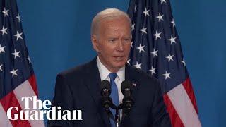 Biden calls Kamala Harris 'Vice-President Trump' at Nato press conference