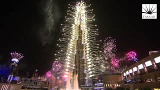 Official Burj Khalifa, Downtown Dubai 2014 New Year's Eve Highlights Video