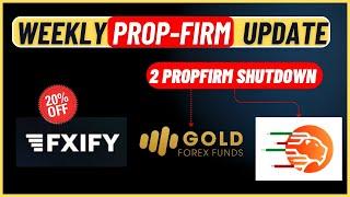 Prop Firm Weekly Update: Payout Milestones &  Firm Closures