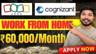  Work From Home Jobs 2025 | Zoho, Cognizant & Atlan Hiring NOW! | Apply Today