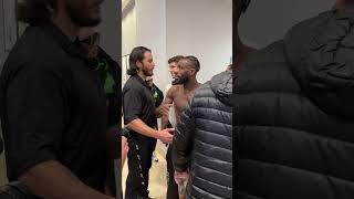 The chatter continued between Aljo and Cejudo’s team after the weigh-ins 