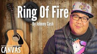 Ring Of Fire by Johnny Cash (Sunny and The Black Pack Acoustic Cover)