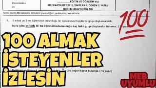 10.Sınıf Matematik 1.Dönem 2.Yazılı