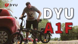  "The DYU A1F Folding E-Bike: Transform Your Urban Commute!" 