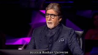 KBC Contestant's Favourite Actor Is Hrithik Roshan | Amitabh Bachchan | Kaun Banega Crorepati 