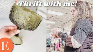 Come Thrift with Me! | Black Friday Prep + Thrift Haul | Vintage Home Decor Small Business