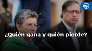 ¿Quién gana y quién pierde con la pelea entre Petro y Claudia López?