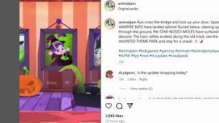 October Update | FRAKEN BUNNIES, PET MOLE RATS, VAMPIRE BATS and MORE | Animal Jam (Sneak peek)