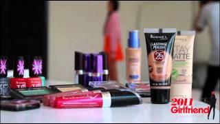 Behind the scenes - Girlfriend Rimmel Model Search 2011 Winner photoshoot