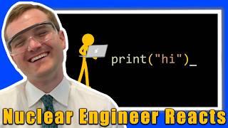 Animation Vs. Coding - Nuclear Engineer Reacts to Alan Becker