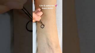 New henna tatto design 🪐 #shorts #viral #mehndi #henna #tattoo #hennadesign #youtubeshorts #yt