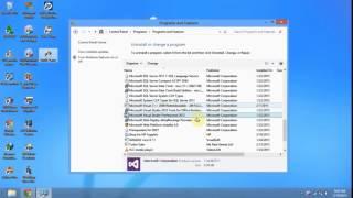 Uninstall Microsoft Visual Studio 2012