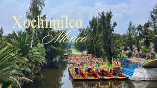 Xochimilco Mexico | beautiful scenic boat ride | Travel Vlog