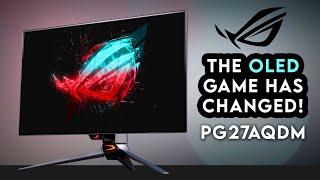 You NEED This Monitor! | ASUS ROG SWIFT OLED PG27AQDM Gaming Monitor | 27" 240Hz EndGame Display