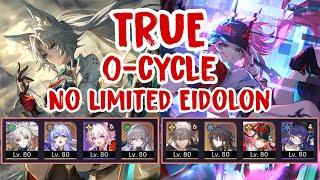 [HSR] [MoC 2.6] TRUE ZERO CYCLE - E0S1 Feixiao E0S1 Rappa | No Limited Eidolon | 01乱破3金0t