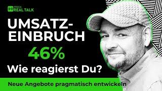 Umsatzeinbruch bei 46% der IT- und Softwareunternehmen!  Wie reagierst du darauf?