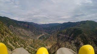 Giant Canyon Swing POV - Glenwood Caverns (HD)