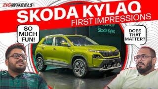 Skoda Kylaq Drive, Interior, Space, Boot Detailed | Polo GT Back As A Skoda? | ZigAnalysis