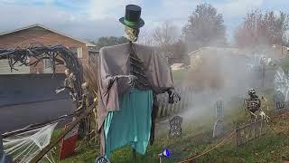 Halloween Yard Haunt  Daytime Walk-through 2022