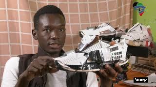 Kenyan Creates Prototype of Futuristic Smart Sneakers