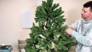 Unboxing & Assembling the Yaheetech 6ft Premium Christmas Tree