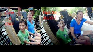 Swamped and Soaked on Popeye & Bluto's Bilge Rat Barges ride Islands of Adventure Universal POV