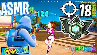 ASMR Gaming  Fortnite Ranked Elite Tryhard! Gum Chewing  Cozy Controller Sounds + Whispering 