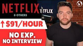 Netflix is Hiring! Remote Work From Home Jobs No Experience, No Interview 2025