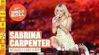 Sabrina Carpenter - Because I Liked A Boy (Live at Capital's Summertime Ball 2024) | Capital