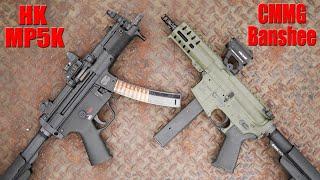 H&K MP5K Vs CMMG Banshee