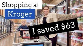 HOW TO SAVE MONEY WHILE SHOPPING AT KROGER! SAVING MONEY WHILE GROCERY SHOPPING AT KROGER