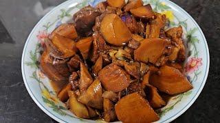 冬笋焖五花肉 Braised pork belly with bamboo shoots